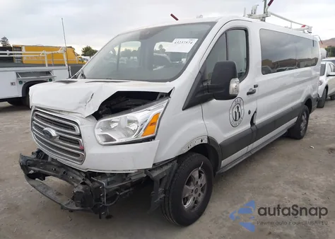 2019 Ford Transit-350 Xlt z USA, uszkodzony, nr VIN 1FBZX2YM6KKB56741